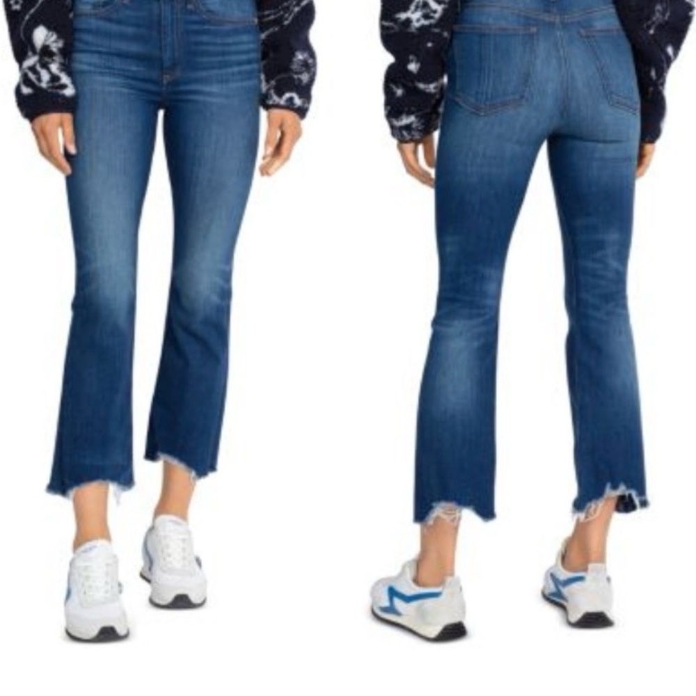 Rag & Bone Nina High Rise Flare In Crossfield Color Size 27